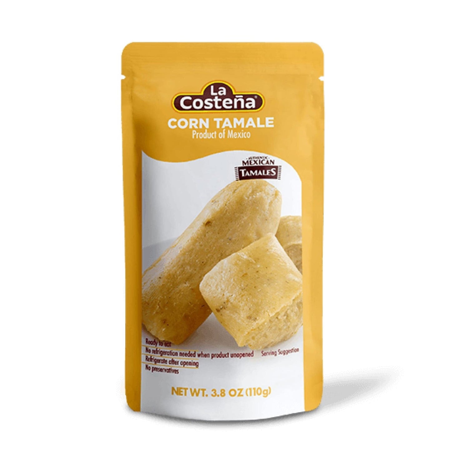 La Costena Corn Tamale 110gr /3.8oz 1246 Returnable Item