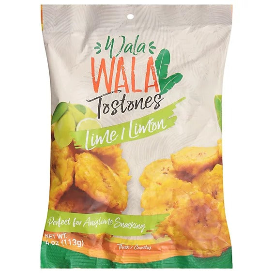 Wala Wala Lime Chips (12x113gr / 4oz)