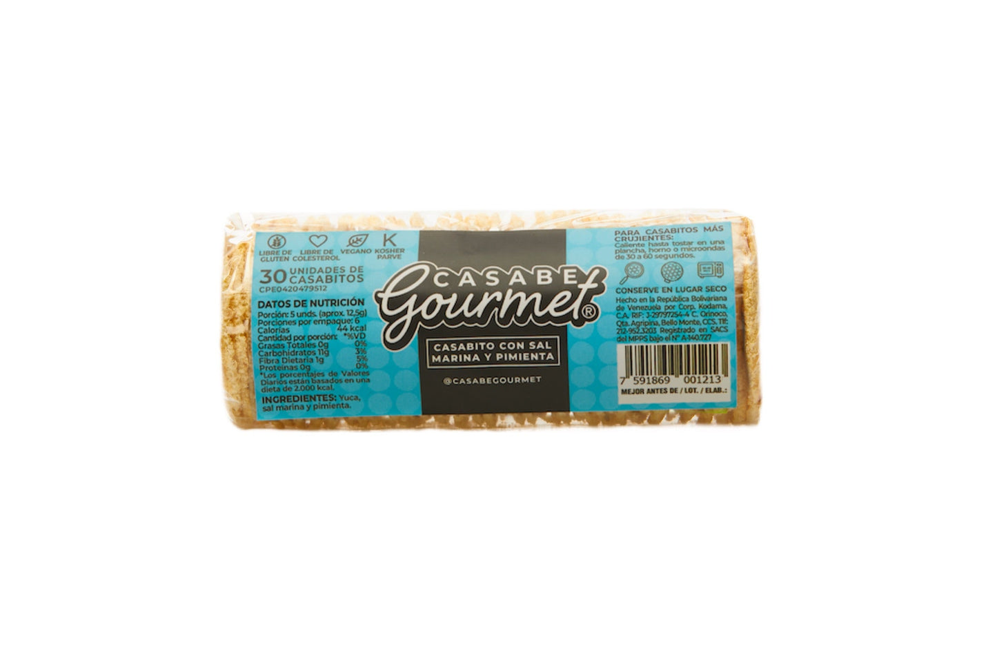 Casabito Gourmet Sal Marina 6 (12x70gr / 2.47oz)