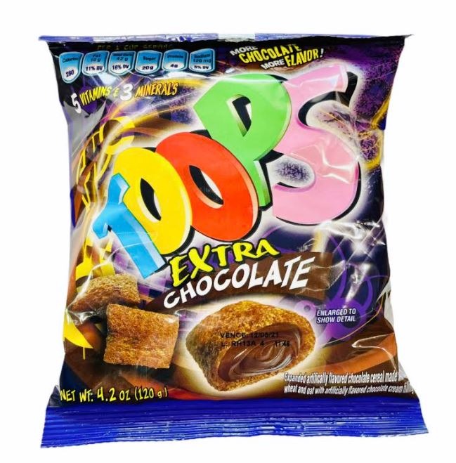 Toops Extra Chocolate Snack (14 x120gr / 4.2oz)