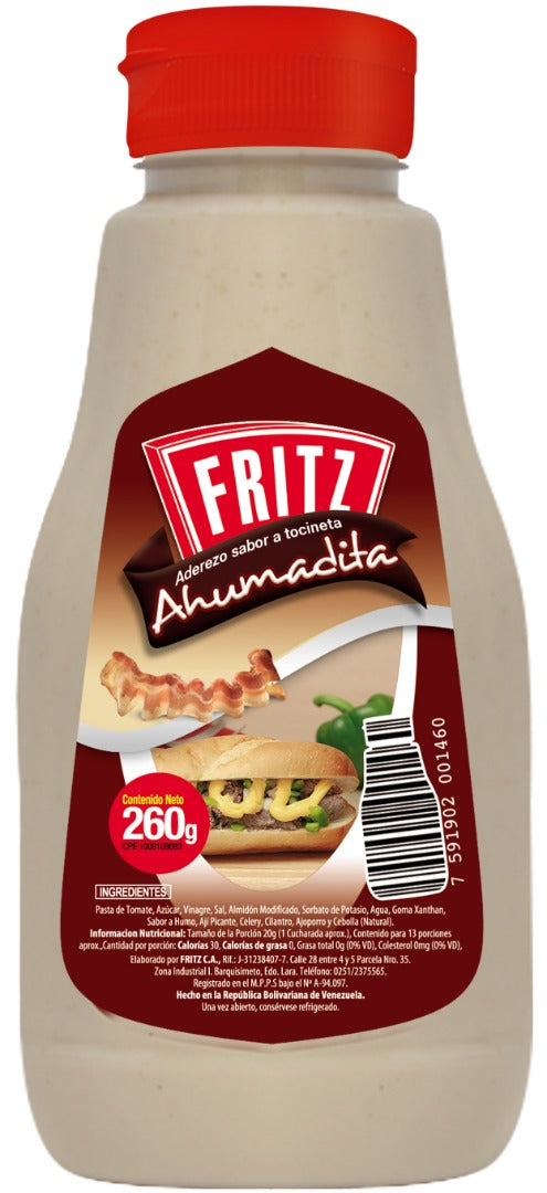 Fritz Bacon Sauce (12x250gr / 8.82oz)