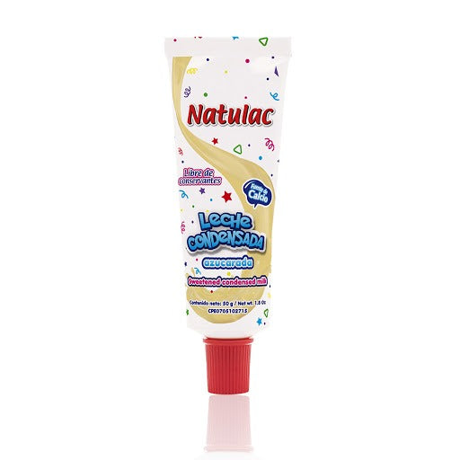 Sweetened Condensed Milk Natulac 24Und (6x50gr / 1.8oz)