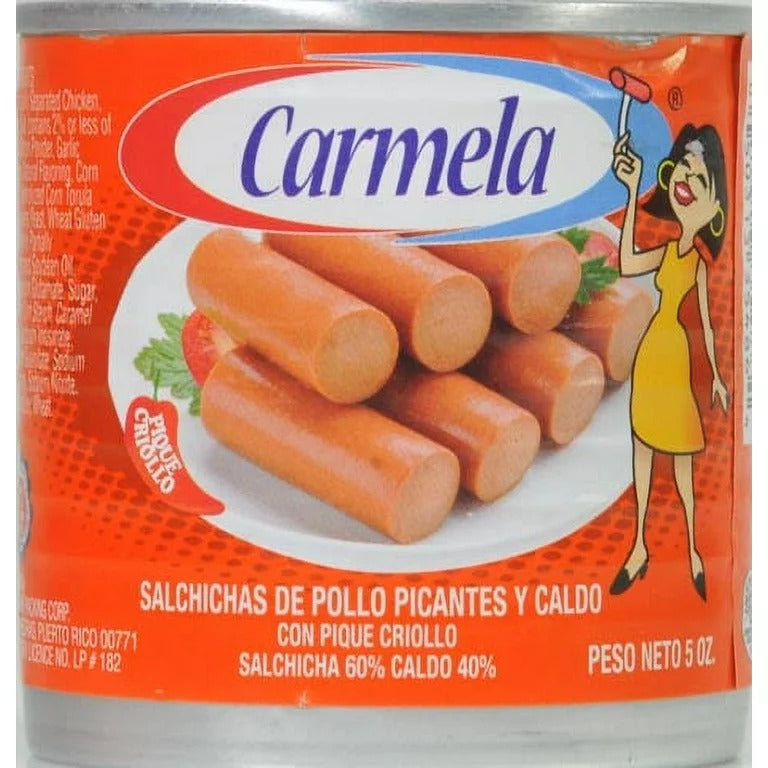 Carmela Hot Chicken Vienna Sausage (48x142gr / 5oz)