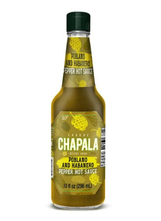 Chapala Poblano And Habanero Sauce (12x295.7Ml /10oz)