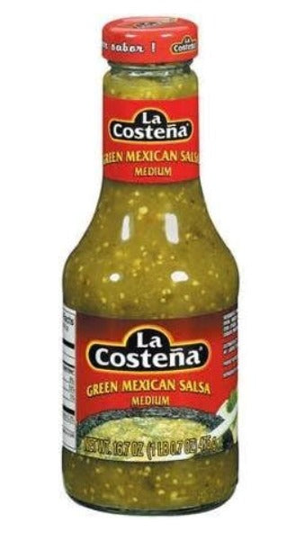 La Costeña Green Mexican Sauce Tomatillo (12x475gr / 16.7oz)