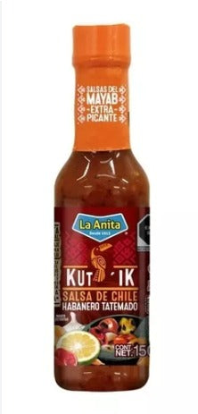La Anita Hot Pepper Sauce Rostead Habanero (12x140gr / 5oz)