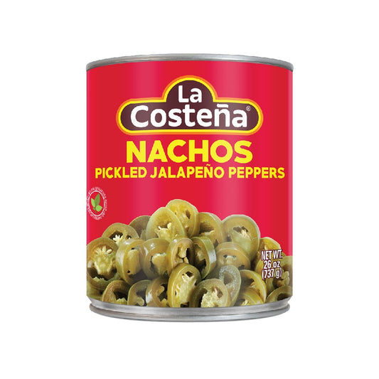 La Costeña Pickeld Jalapeños Peppers (12x737gr /26oz)