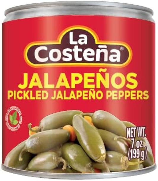 La Costeña Whole Jalapeño (24x200gr / 7oz)