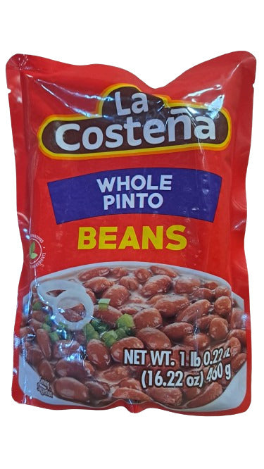 La Costeña Bag Whole Pinto Beans (8x460gr / 16.22oz)