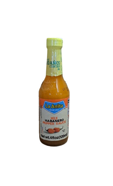 Mild habanera Hot Sauce (12x120ml /4oz)