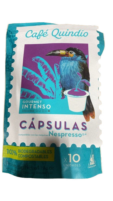 Quindio Gourmet Coffee Capsules 10unit (12x55g/1.94oz)