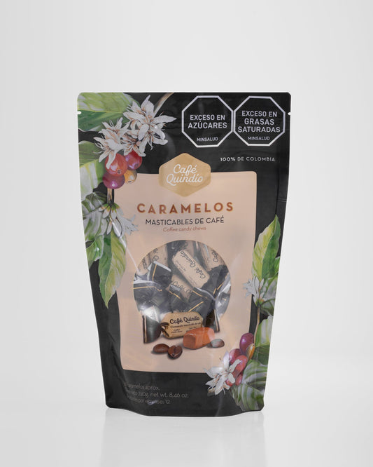 2-Pack Quindio Cafe Chewy Coffee Coffee Caramels (12x480g/16.9oz)