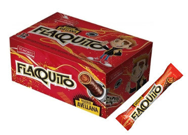 Flaquito Choco Avellana Box 12(12x30gr / 1.06oz)