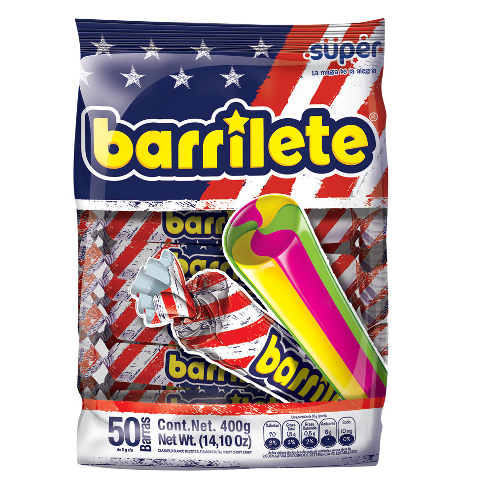 Barrilete 50U (18x400gr / 14.10oz)