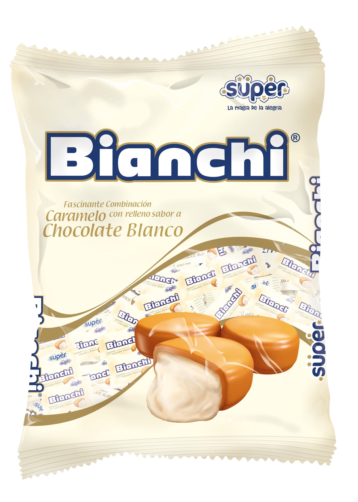 Bianchi Chocolate Blanco 100U (18x400gr / 14.10oz)