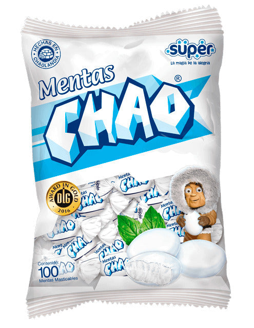 Chao Menta 100Unid (24x380gr / 13.4oz)