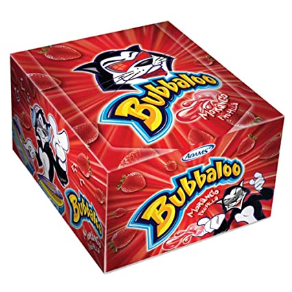 Chiclets Bubbaloo Fresa (32x385gr / 13.6oz)