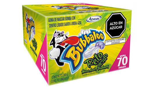 Chiclets Bubbaloo Reto (32x385gr / 13.6oz)