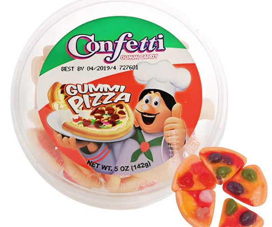 Confetti Gummy Pizza (12x141.7gr / 5oz)