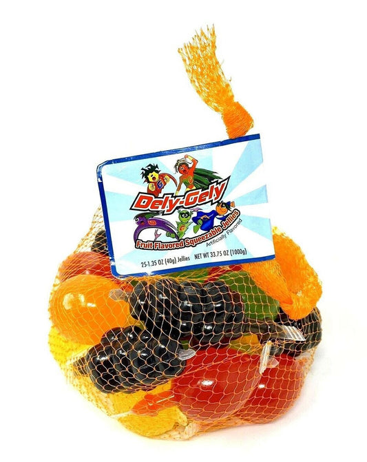 Dely Gely Fruit Jellies 25Ct (12x957gr / 33.75oz)