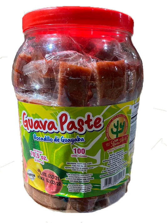 Bocadillo Veleño Bote En Hoja 50Unid (6x40gr / 1.41oz)